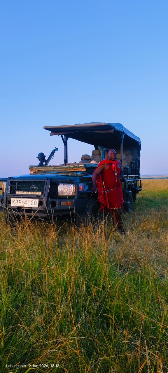 Wildlife encounter during Maasai Mara game drive